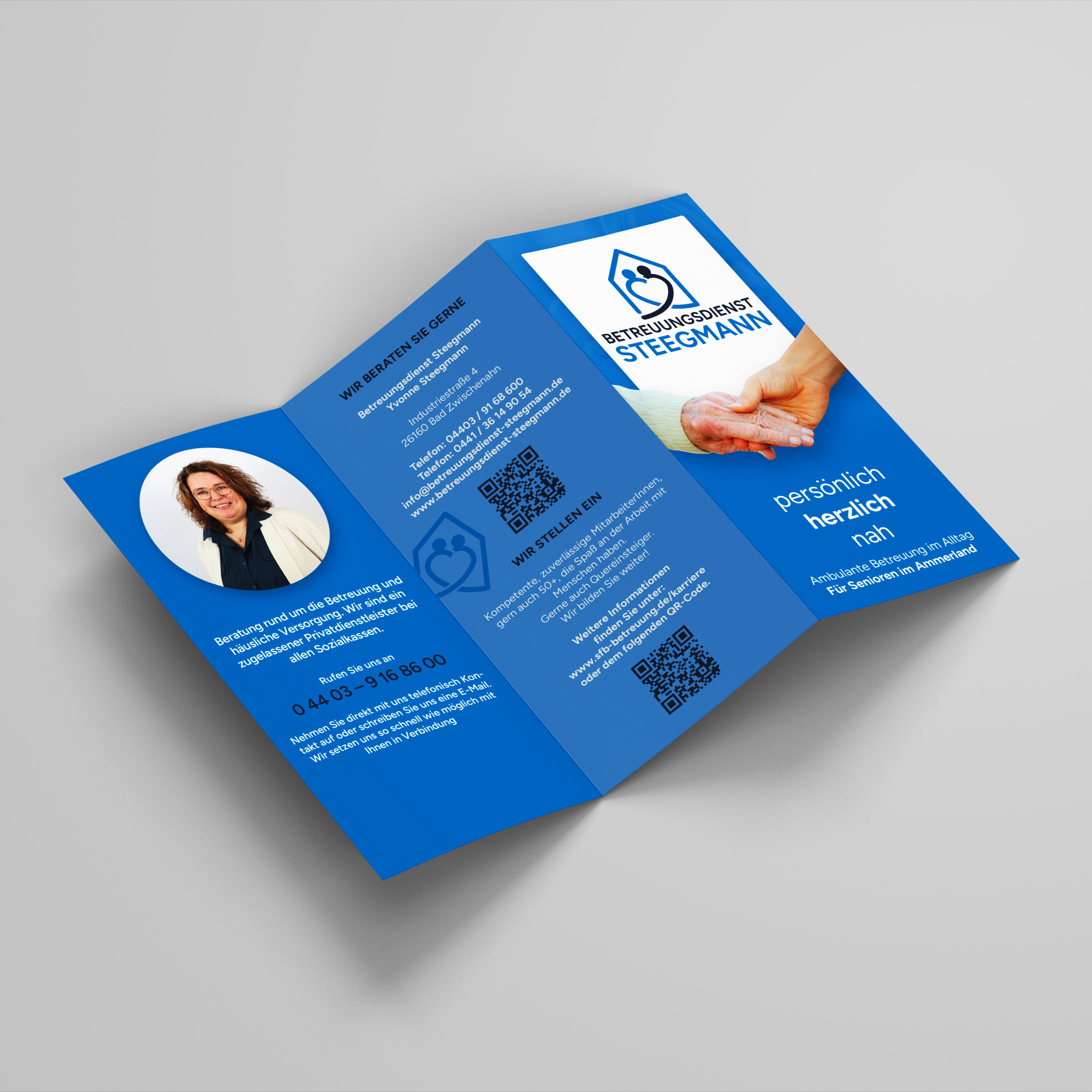 Betreuungsdienst Steegmann Flyer